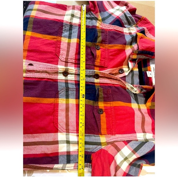 California Dream Shirt Mens Size M Plaid Flannel WHO AU American Vintage Style - Picture 4 of 4